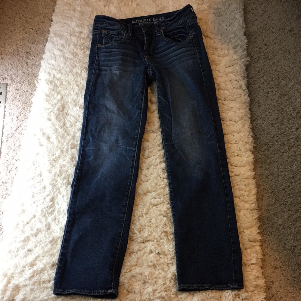 American eagle jean straight short 4